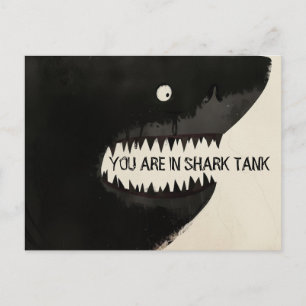 Postal Tiburón negro