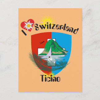 Postal Ticino Svizzera / Tessin Schweiz Postkarte