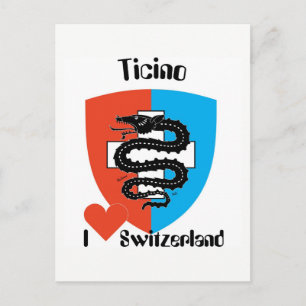 Postal Ticino Svizzera / Tessin Schweiz Postkarte