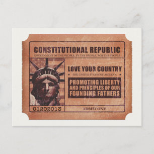 Postal Ticket político