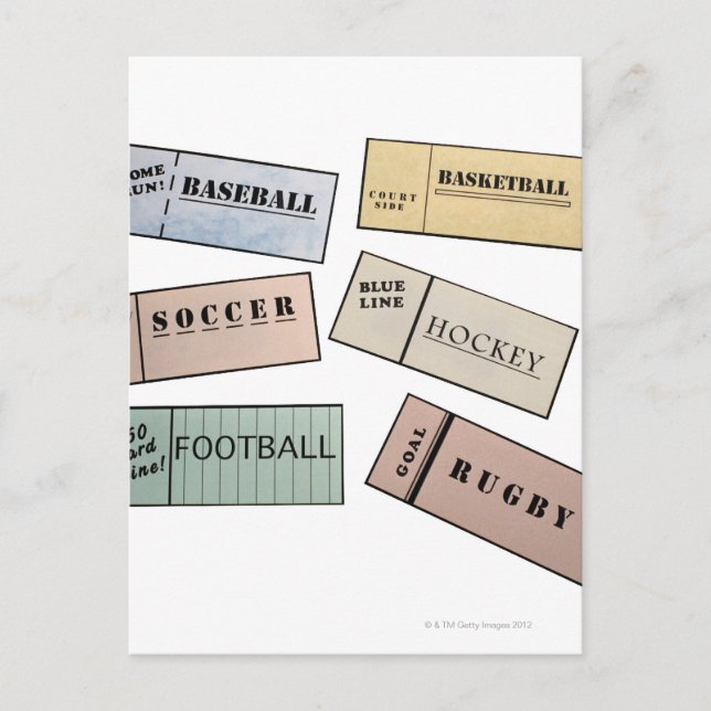Postal Ticket Stubs (Anverso)