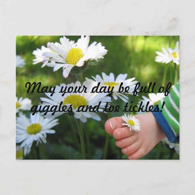 Postal Tickles de Toe (Anverso)