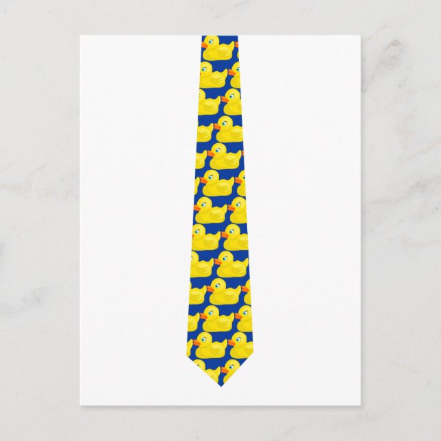 Postal Tie de pato (Anverso)