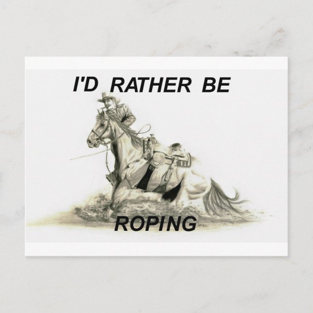 Postal Tie Down Roper (Anverso)