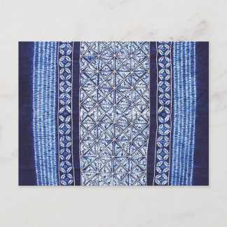 Postal Tie-Dye de Miao Indigo #5