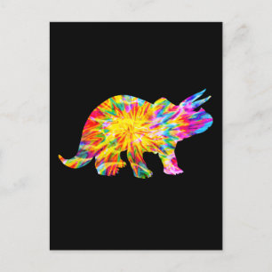 POSTAL TIE DYE DINOSAUR