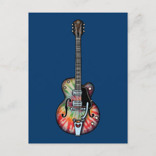 Postal Tie Dye Guitar