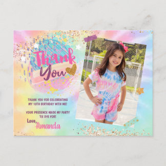 Postal Tie Dye Rainbow Photo