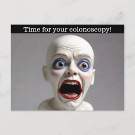 Postal Tiempo de colonoscopia