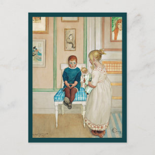 Postal Tiempo de espera en la esquina