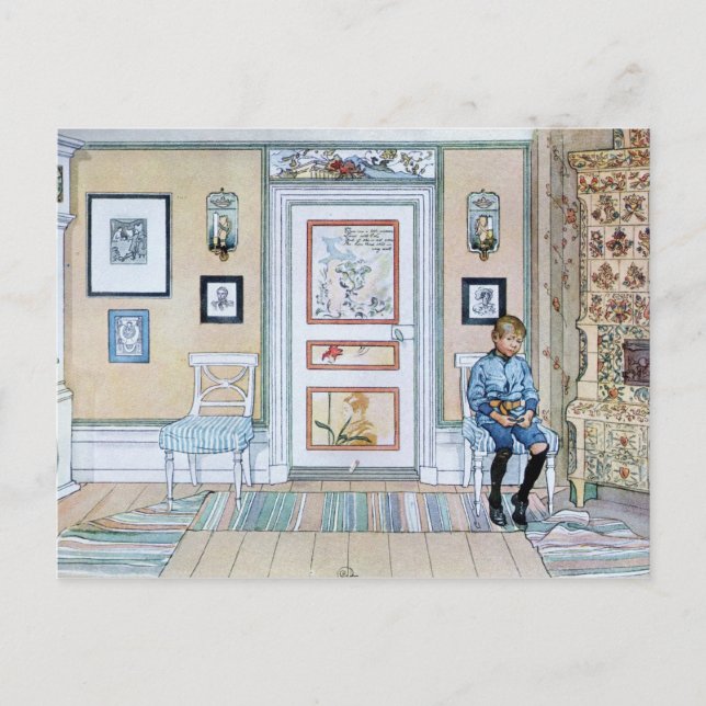 Postal Tiempo de espera (Skamvran) (Anverso)