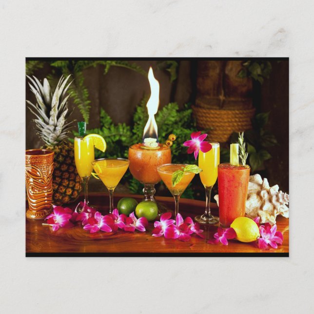 Postal Tiempo de fiesta (Anverso)