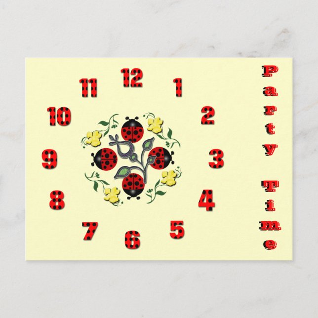 Postal Tiempo de fiesta (Anverso)