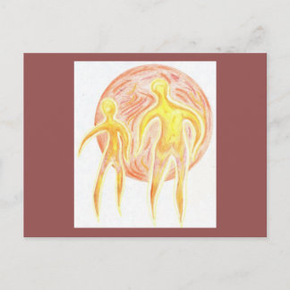 Postal Tiempo de fundición / Alienígenas / Arte planetari