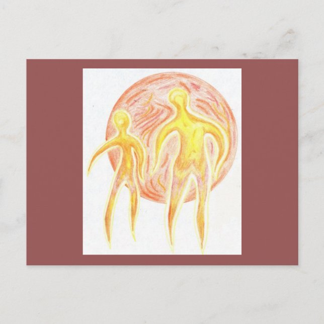 Postal Tiempo de fundición / Alienígenas / Arte planetari (Anverso)