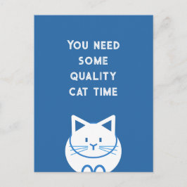Postal Tiempo de Gatos de Calidad