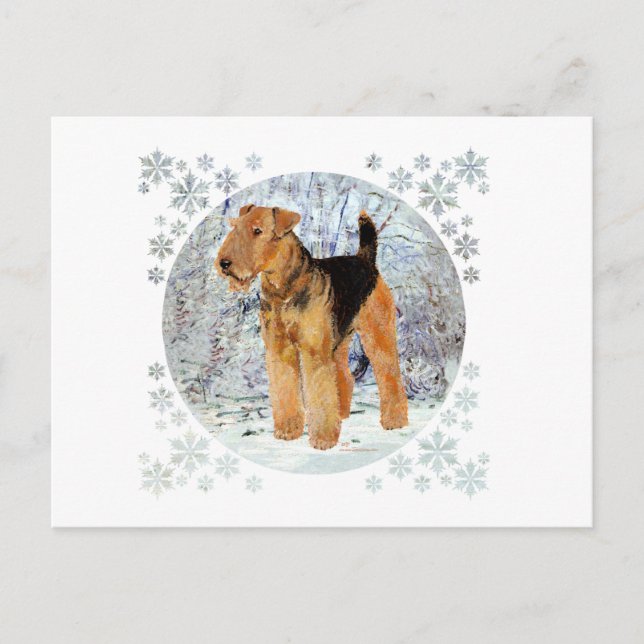 Postal Tiempo de invierno (Anverso)