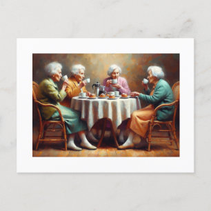 Postal Tiempo de té,