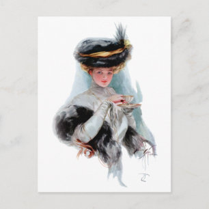 Postal Tiempo de té