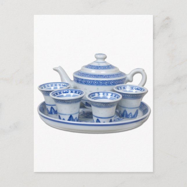 Postal Tiempo de té (Anverso)