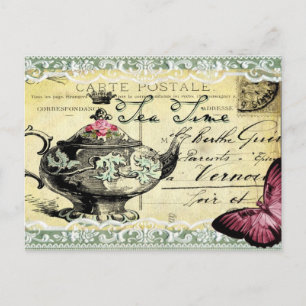 Postal Tiempo de té
