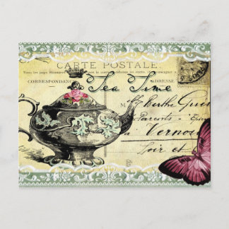 Postal Tiempo de té