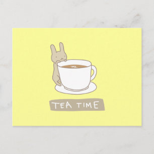 Postal Tiempo de té