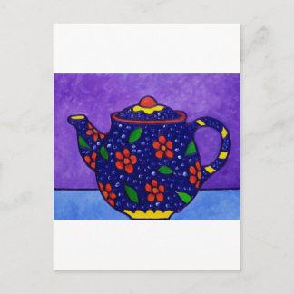Postal Tiempo de té de Piliero