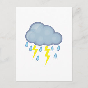 Postal Tiempo de tormenta