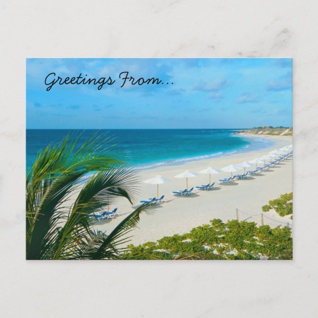 Postal Tiempo de vacaciones (Anverso)