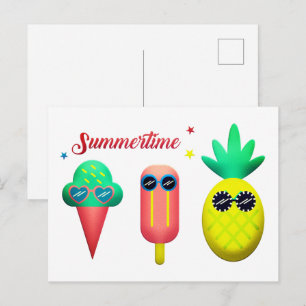 Postal Tiempo de verano