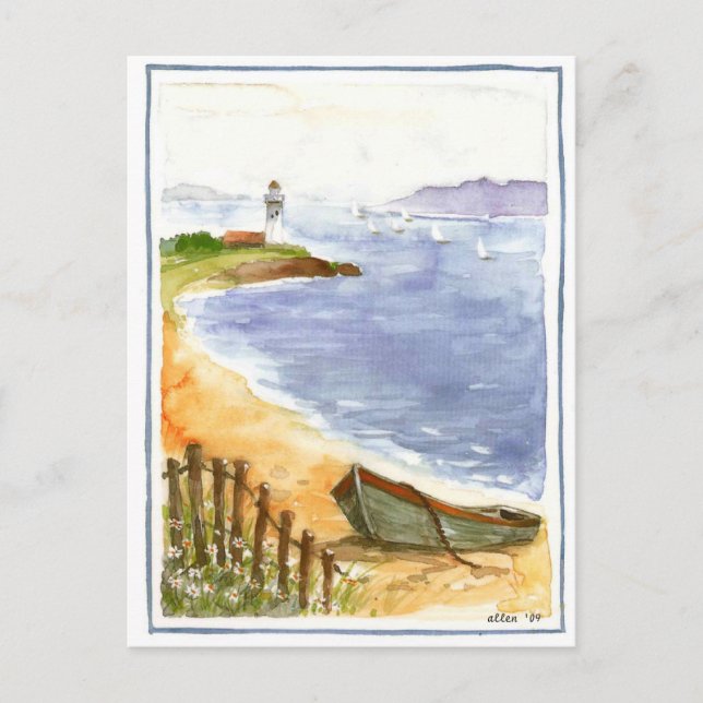 Postal tiempo de verano (Anverso)