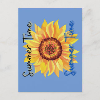 Postal  Tiempo de verano