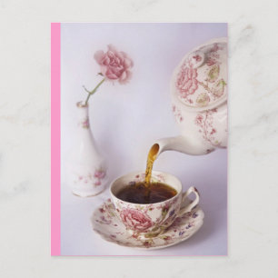 Postal Tiempo del té