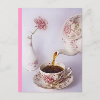 Postal Tiempo del té