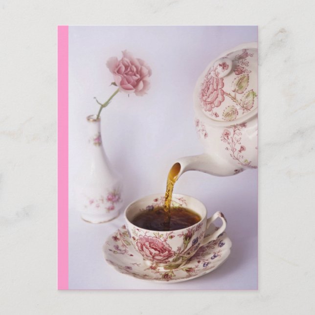 Postal Tiempo del té (Anverso)