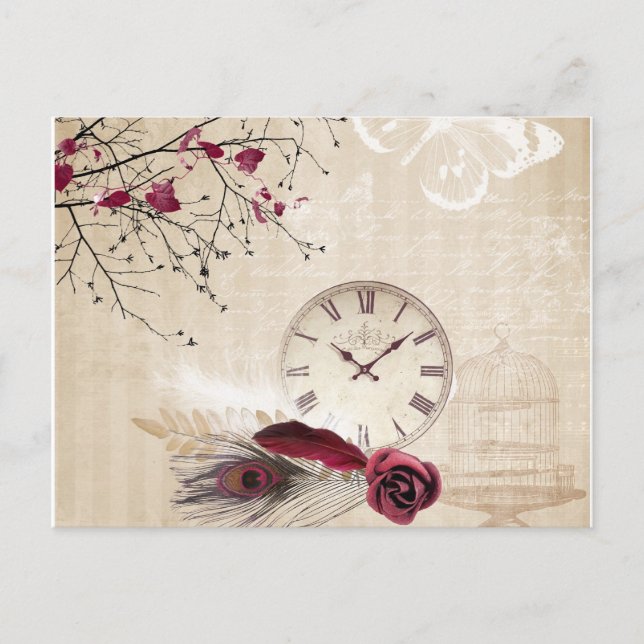 Postal Tiempo para la belleza (Anverso)