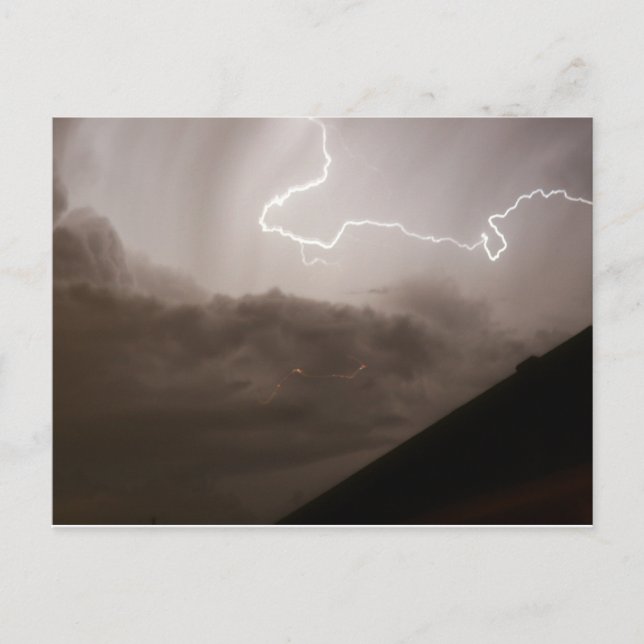 Postal Tiempo tormentoso en Texas (Anverso)