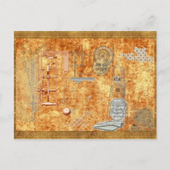 Postal Tiempo y tiempo de nuevo (Anverso)