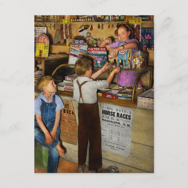 Postal Tienda - Candy para ambos 1940 (Anverso)