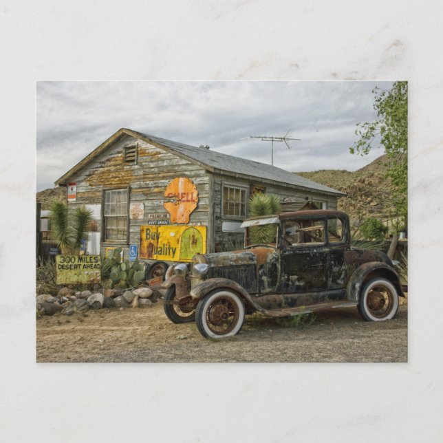 Postal Tienda de antigüedades Route 66 Arizona (Anverso)