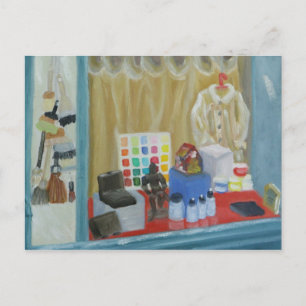 Postal Tienda de arte de París