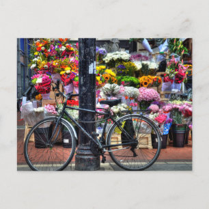 Postal Tienda de flores