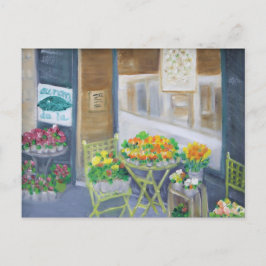 POSTAL TIENDA DE FLORES DE PARIS