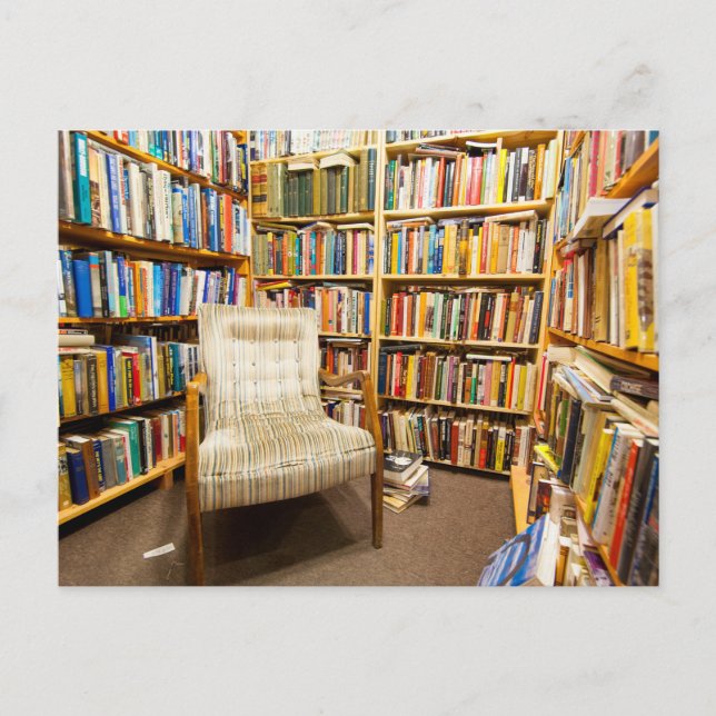 Postal Tienda de libros (Anverso)