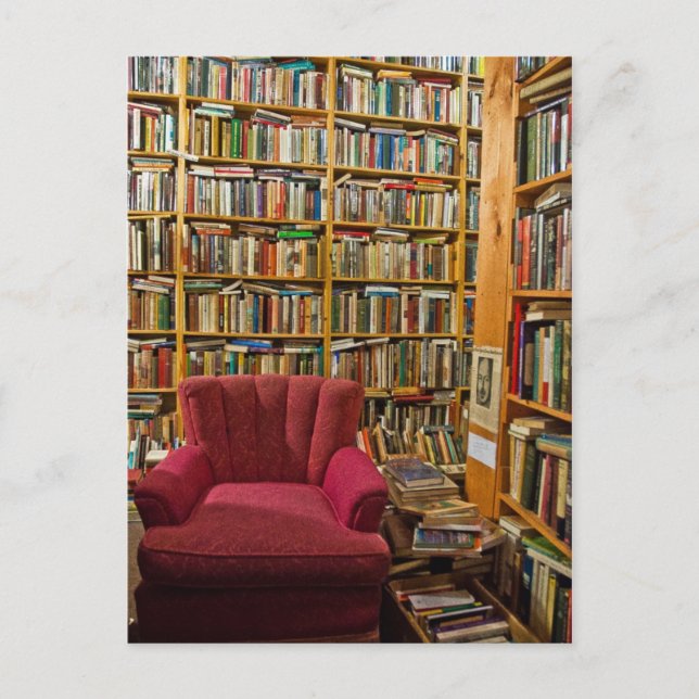 Postal Tienda de libros (Anverso)