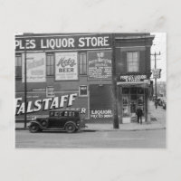 Tienda de licores de la gente, 1938