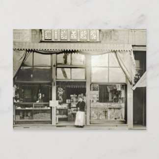 Postal Tienda de puros, 1900
