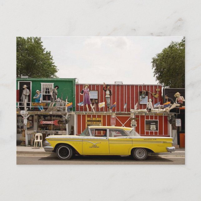 Postal Tienda de recuerdos Rusty Bolt, Route 66, Seligman (Anverso)