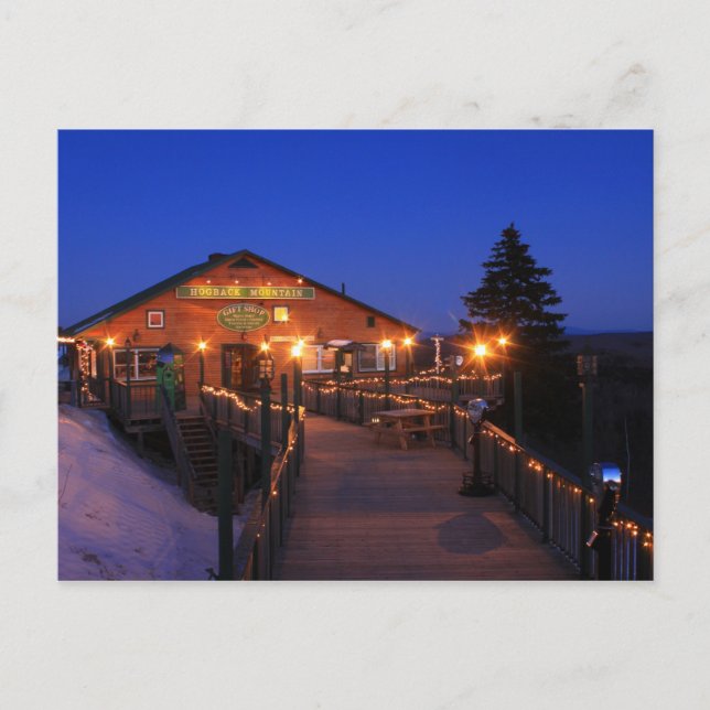 Postal Tienda de regalos Hogback Mountain Vermont (Anverso)